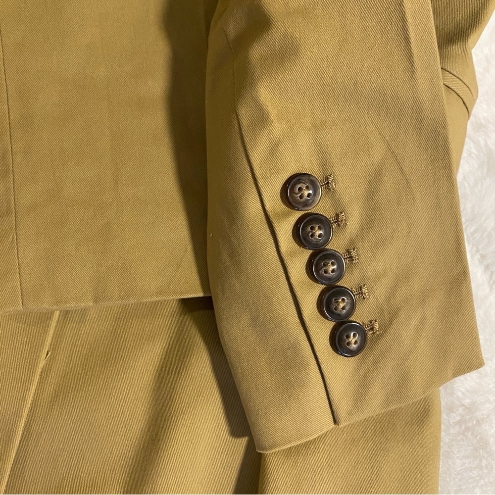 NWT Billie The Label Women's Yellow/Khaki Diana Blazer - Size XS - Picture 10 of 16